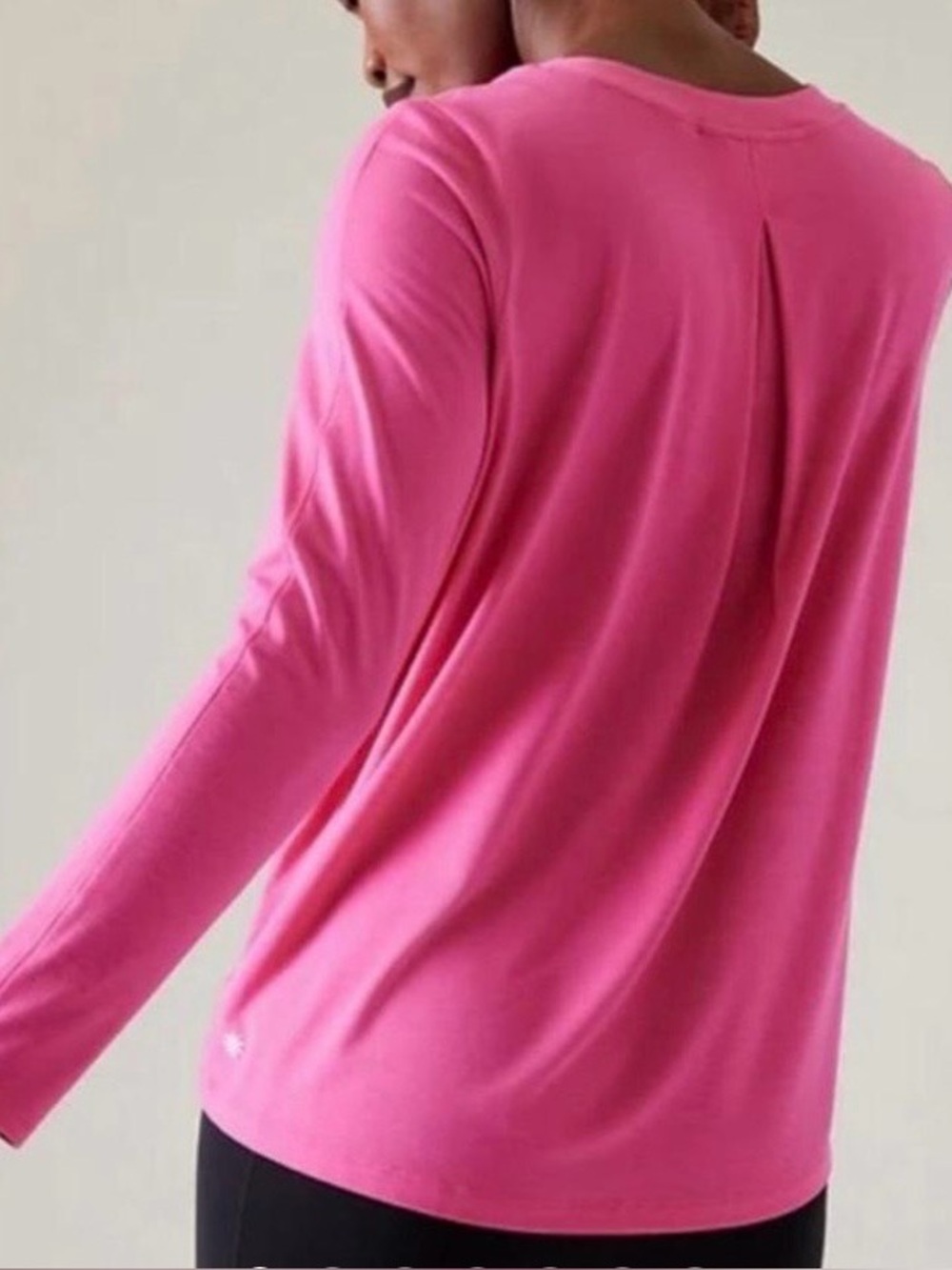 Athleta Move With Ease Top, Medium, Pink